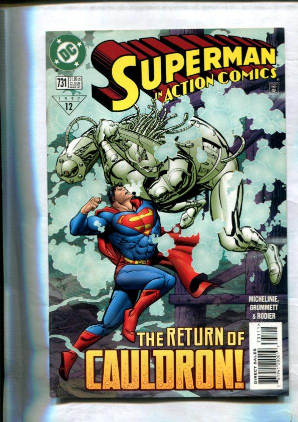 Superman Action comics numero 731