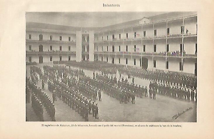 LAMINA ESPASA 4590: El regimiento de Alcantara