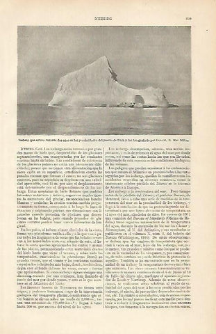 LAMINA ESPASA 4525: Iceberg cerca del puerto de Etah