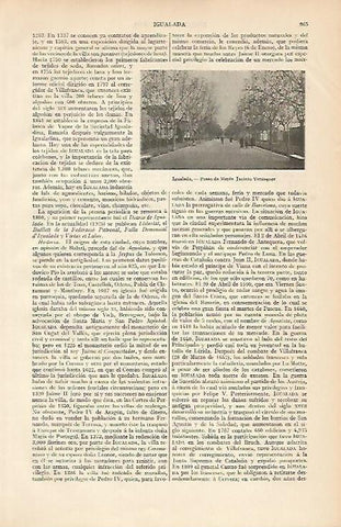 LAMINA ESPASA 4539: Paseo de Verdaguer en Igualada Barcelona