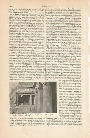 LAMINA ESPASA 4572: Gruta 1 de las Ajanta India