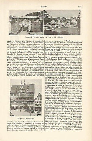 LAMINA ESPASA Alemania 933: Vistas de Tubinga Alemania