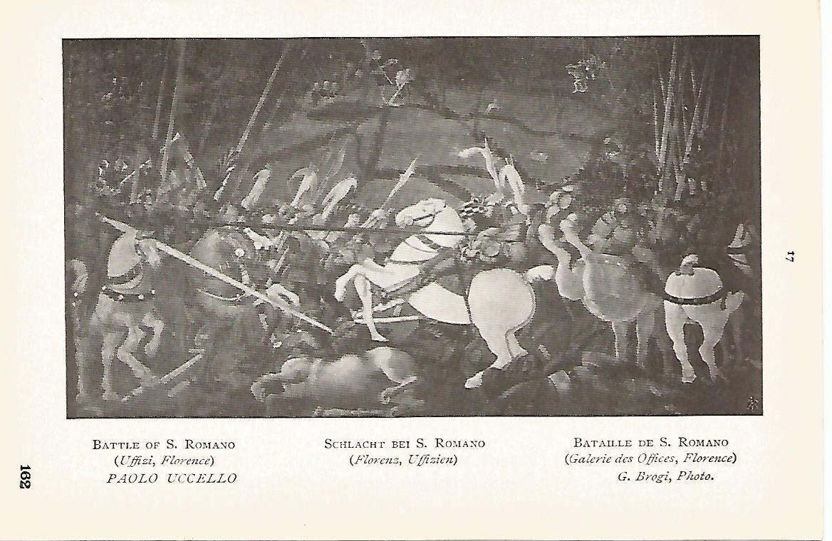 Lamina 382: UCCELLO. Batalla de San Romano