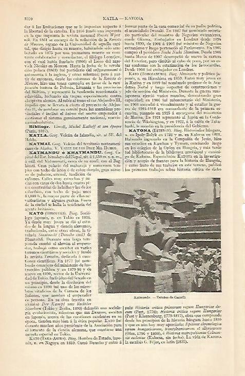 LAMINA ESPASA 6348: Estatua de Garuda en Katmandu Nepal