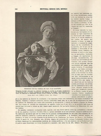 LAMINA 5118: Herodias con la cabeza de Juan el Bautista
