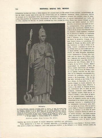 LAMINA 5124: Minerva