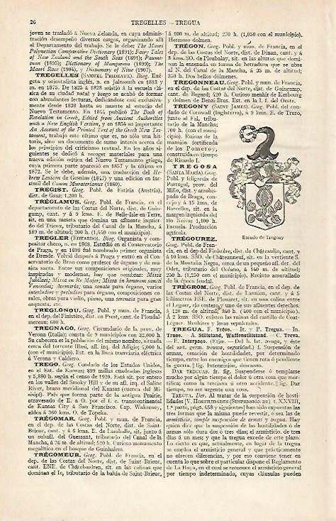 LAMINA ESPASA 20350: Escudo de Tregony