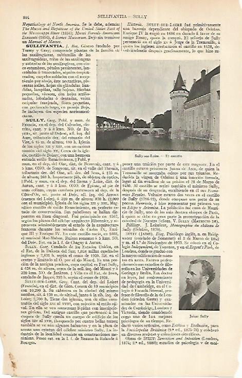 LAMINA ESPASA 22572: Castillo de Sully sur Loire
