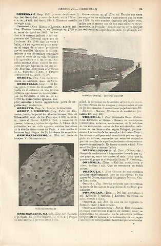 LAMINA ESPASA 7571: Murallas etruscas de Orbetello Italia