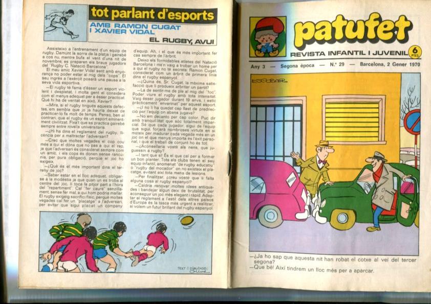 Patufet segona epoca numero 029: Els reis per Joaquin Muntanyola, Tarzan Gomes, Jordi L'aprenent