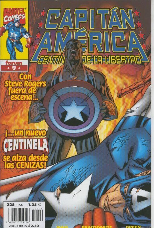 Capitan America centinela de la libertad numero 09