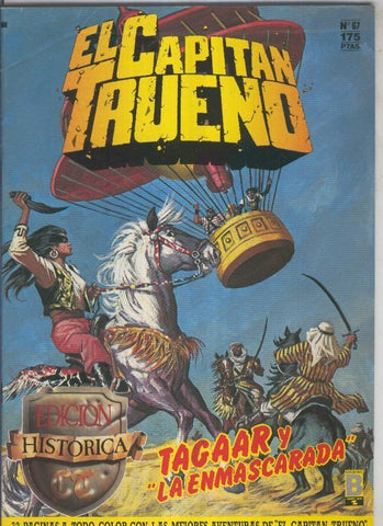 El Capitan Trueno edicion historica numero 067:Tagaar y la enmascaradaolo