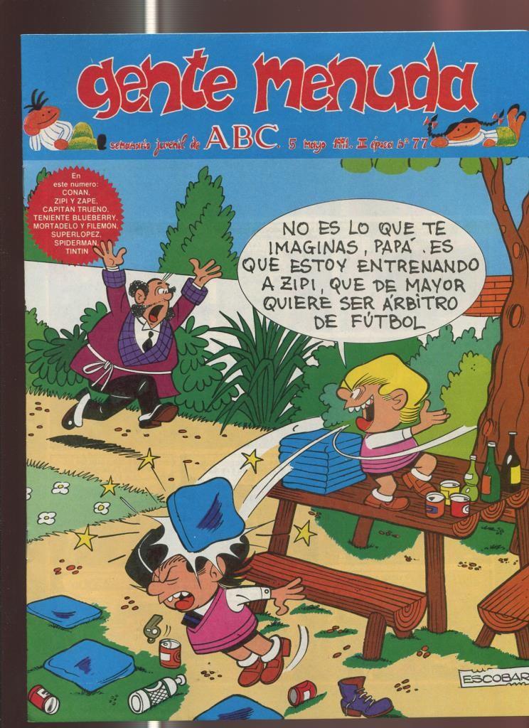 Gente Menuda seminario juvenil de ABC numero 077: El Capitan Trueno, etc