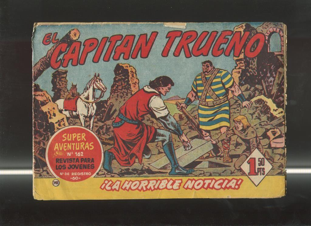 El Capitan Trueno original numero 141: La horrible noticia