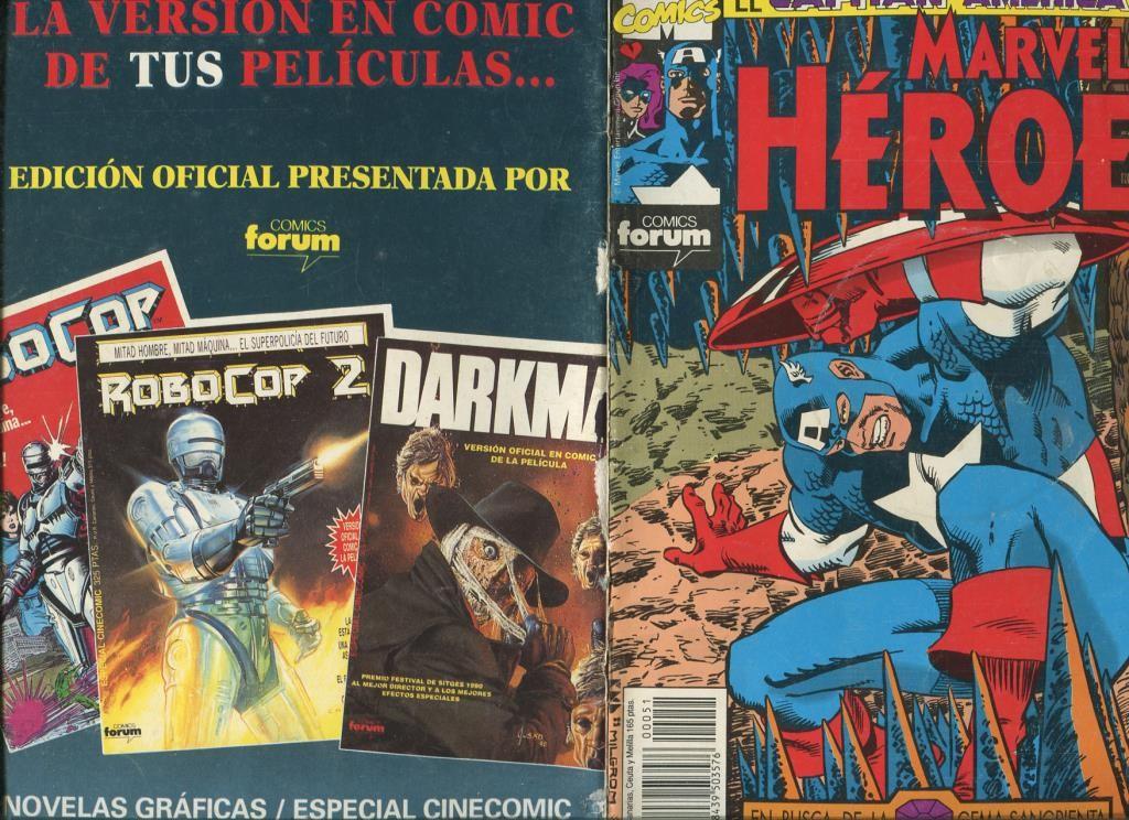 Capitan America: Marvel Heroes numero 51 (grapa sacada por indicio de oxido)