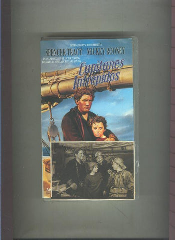 Video VHS: Capitanes Intrepidos (Spencer Tracy-Mickey Rooney)