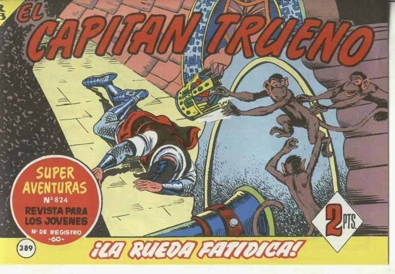 El Capitan trueno facsimil numero 389: La rueda fatidica