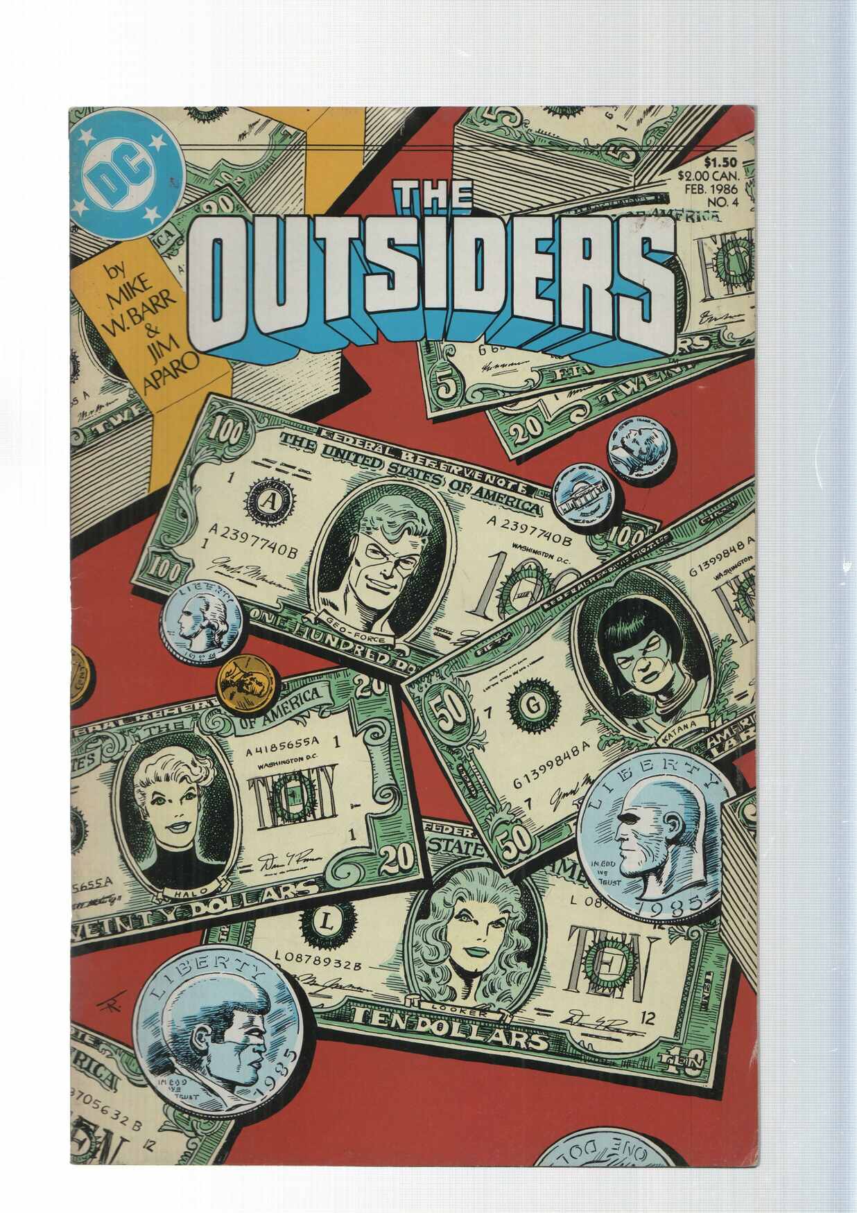 DC Comics: Chasing the Dollar - The Outsiders  numero 4