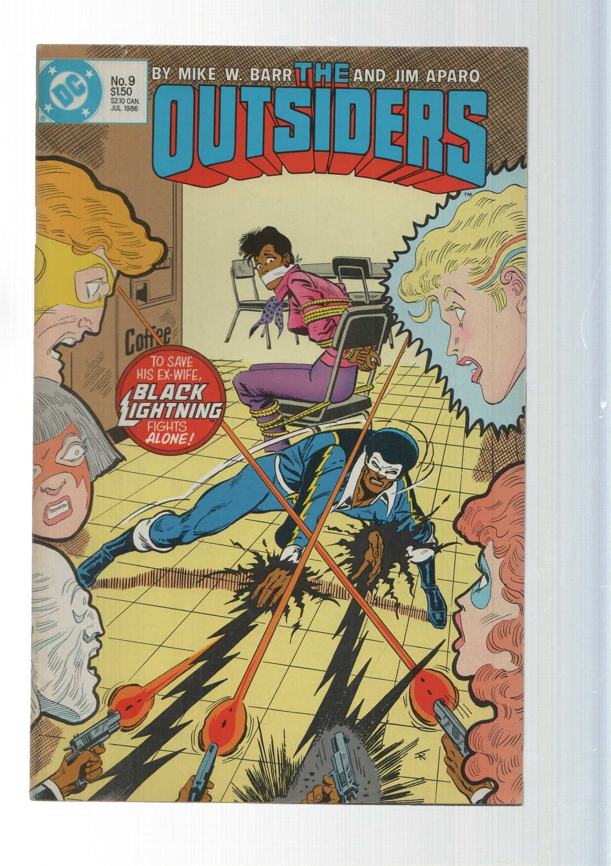 DC Comics: Bentama means Betrayal - The Outsiders  numero 9
