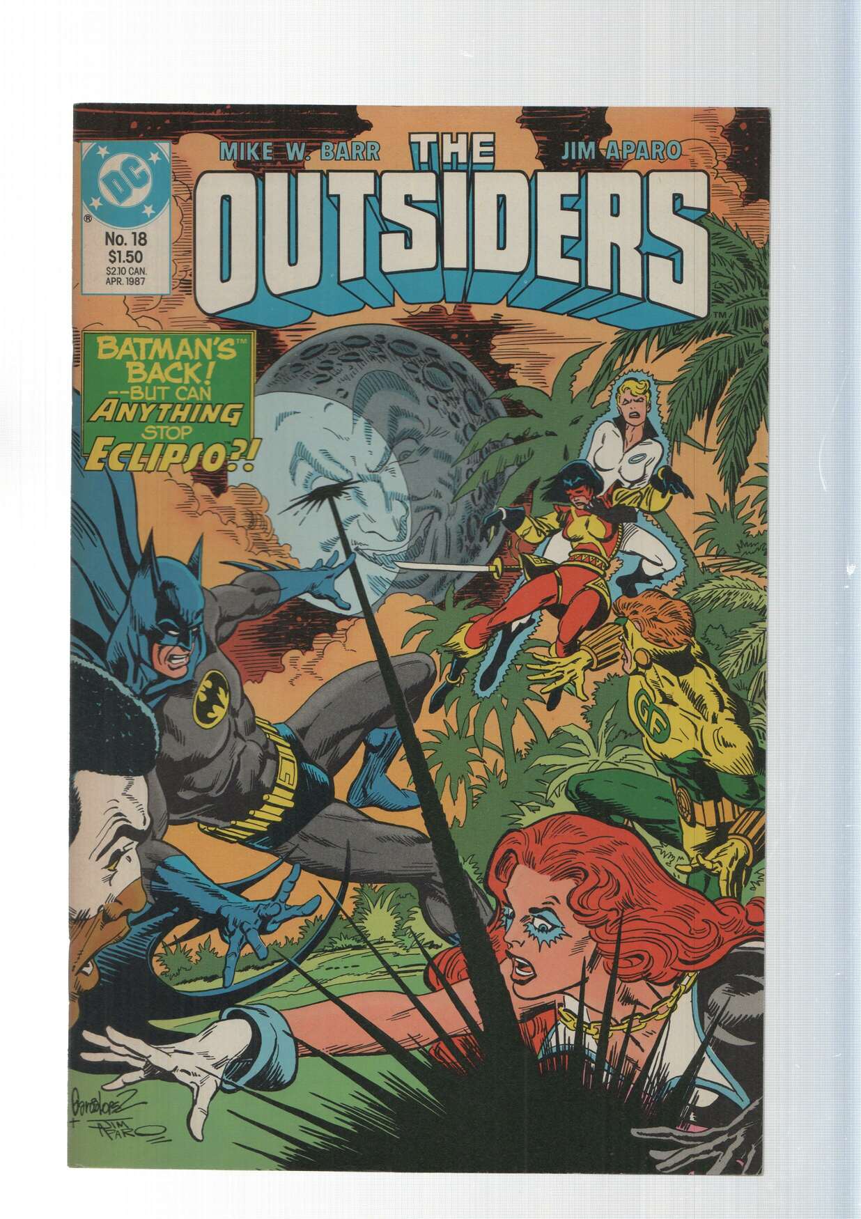 DC Comics: Rage rage against the dying of the light - The Outsiders  numero 18