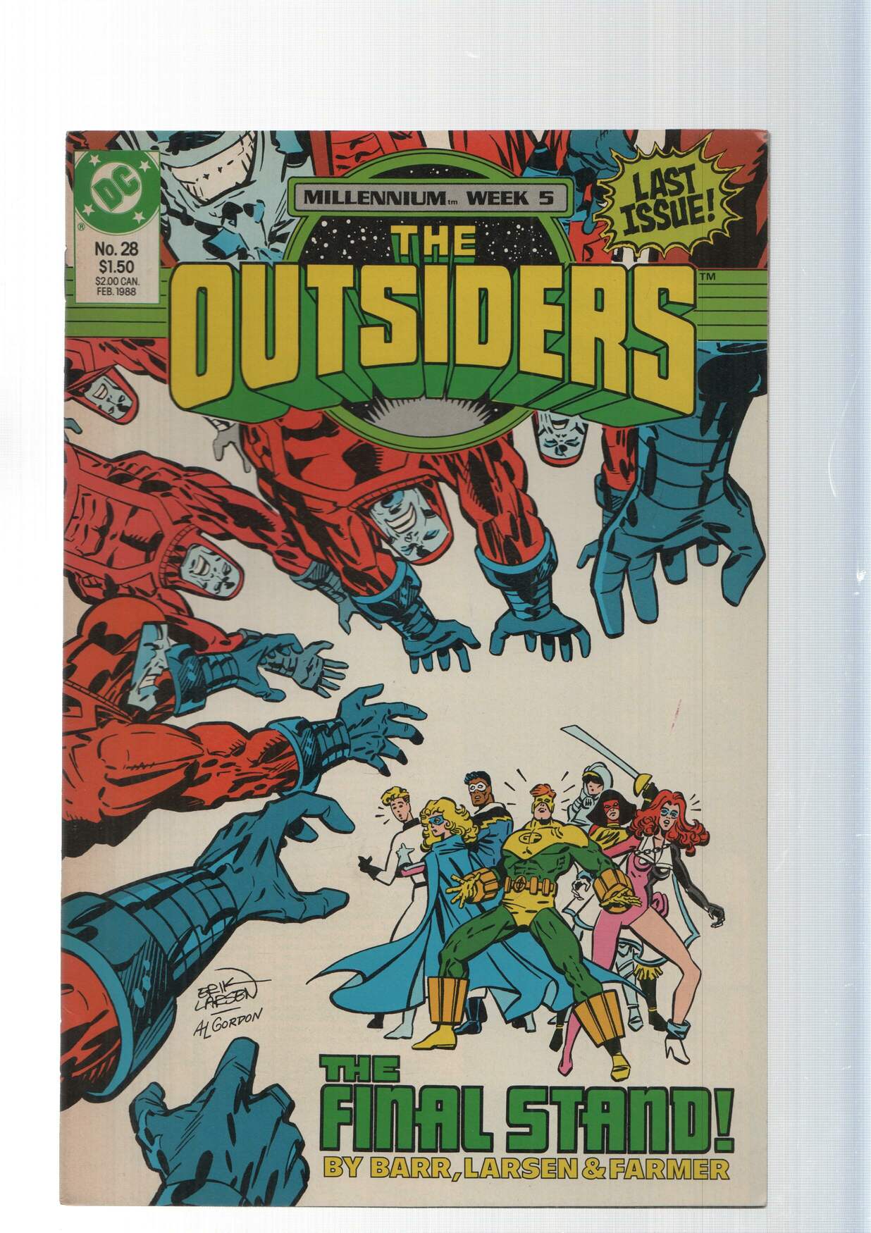 DC Comics: The final stand - The Outsiders  numero 28