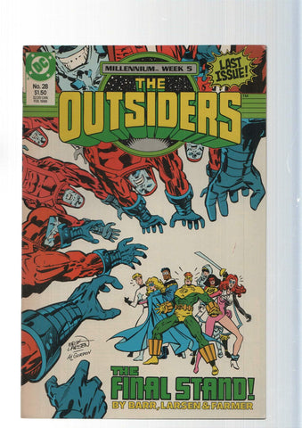 DC Comics: The final stand - The Outsiders  numero 28