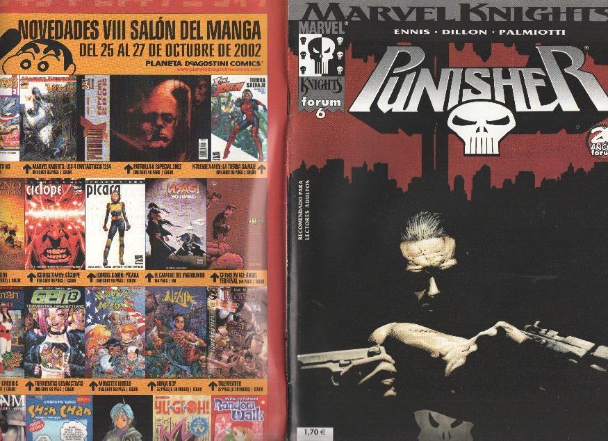 Planeta: Marvel Knights: Punisher volumen 2 numero 06: No caigas en New York