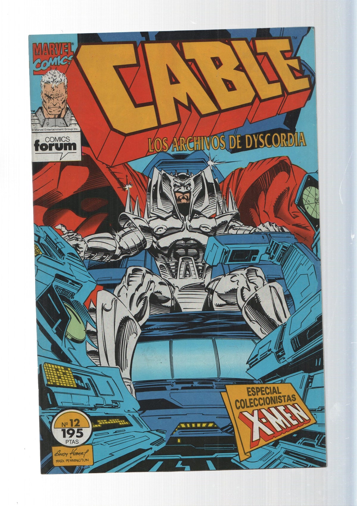 Cable volumen 1 numero 12: Los archivos de Dyscordia