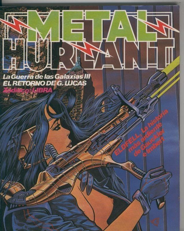 Revista Metal Hurlant numero 19: La guerra de las galaxias III, el retorno de G.Lucas (articulo 6 paginas)