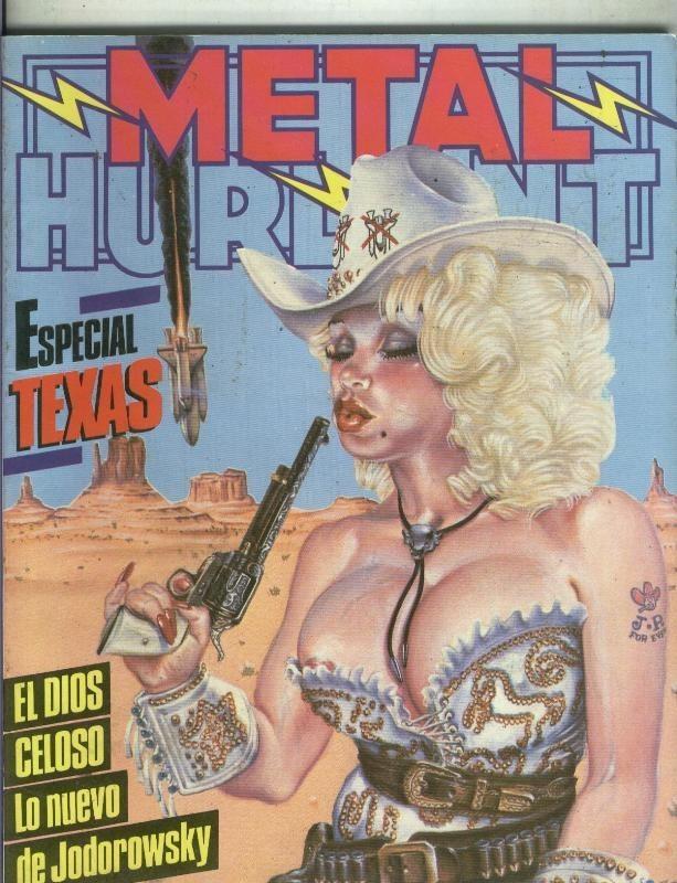 Eurocomic: Metal Hurlant revista numero 39: especial Texas con articulos varios