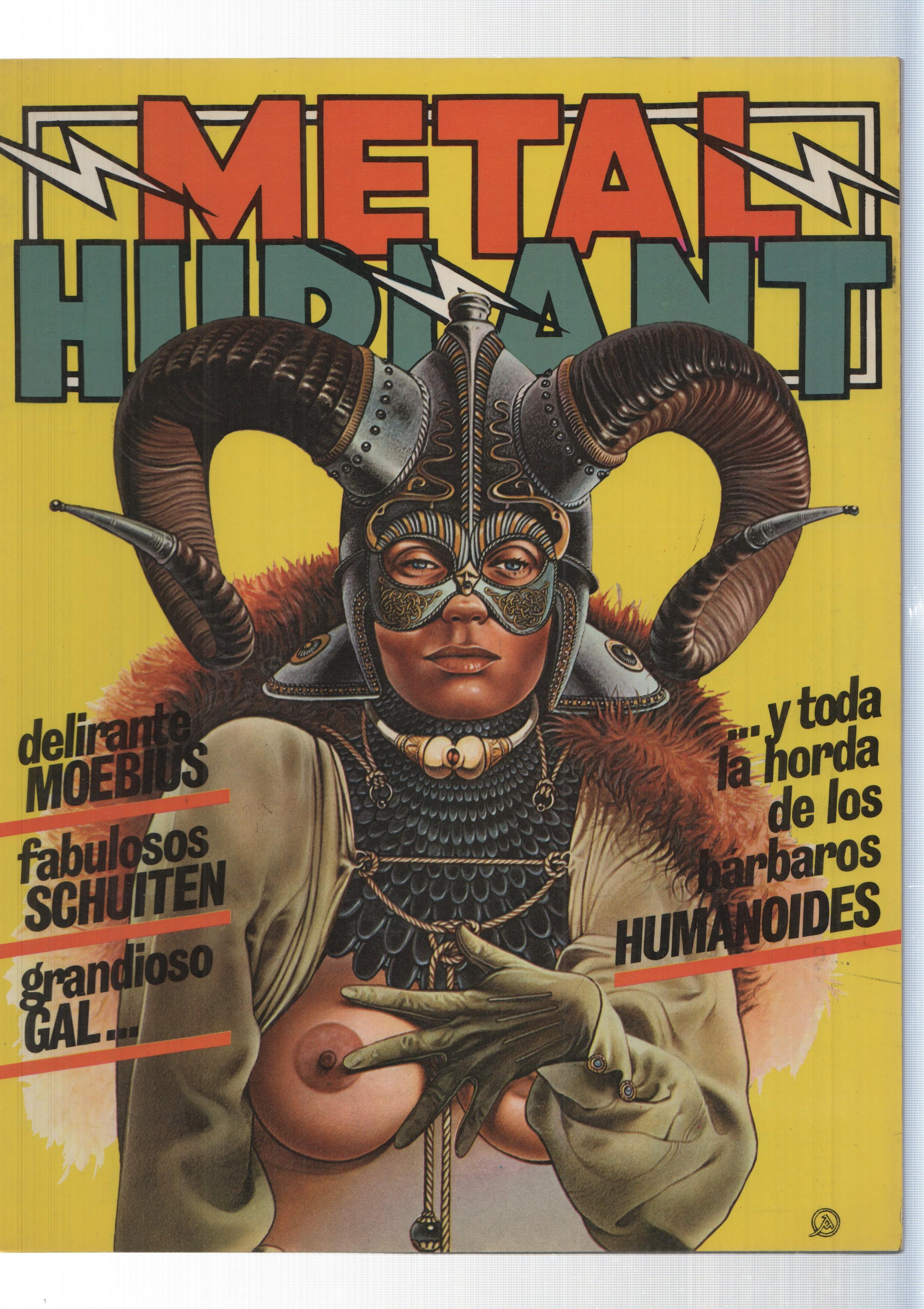 Metal Hurlant revista numero 02: Harzack de Moebius
