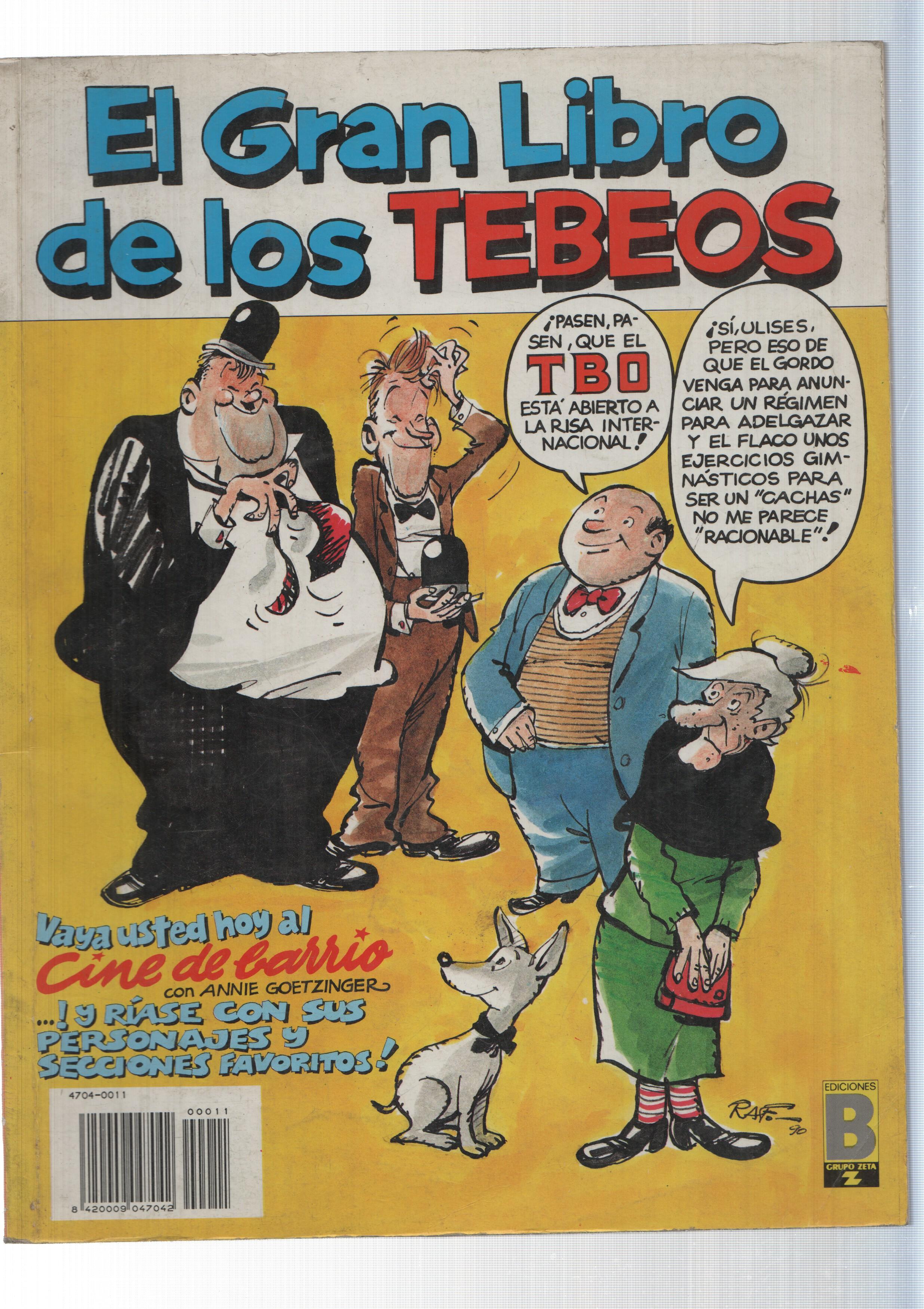 El gran libro de los tebeos album numerado 10 con los numeros 31 al 33 del TBO de ediciones B