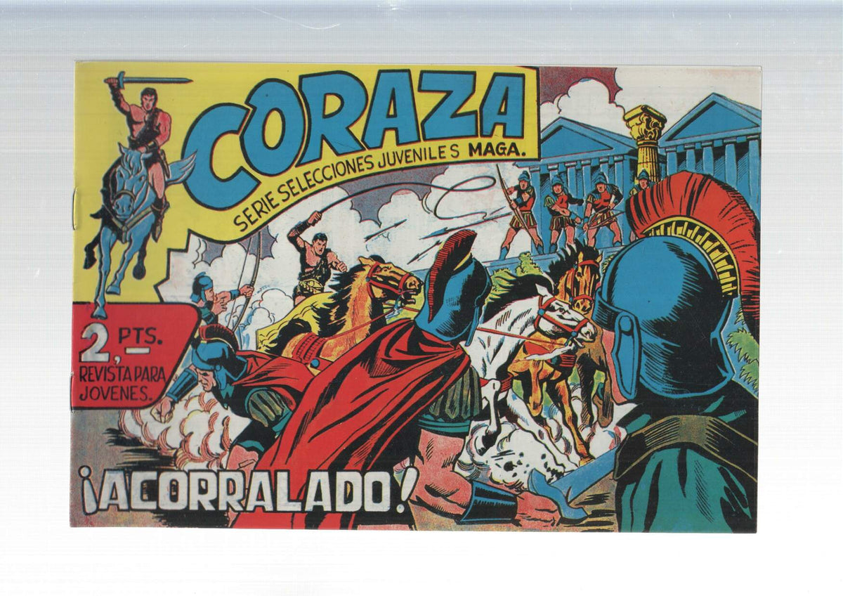 Facsimil: Coraza numero 04: Acorralado