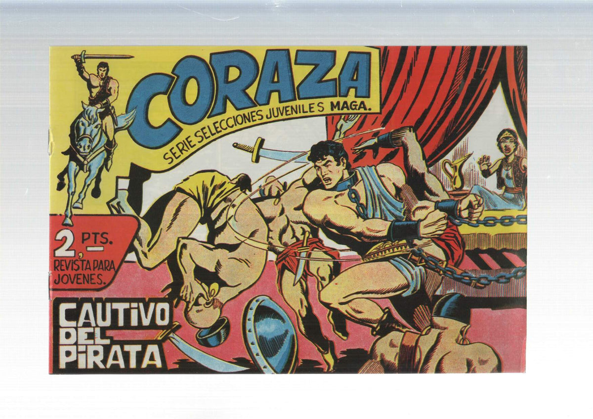 Facsimil: Coraza numero 10: Cautivo del pirata