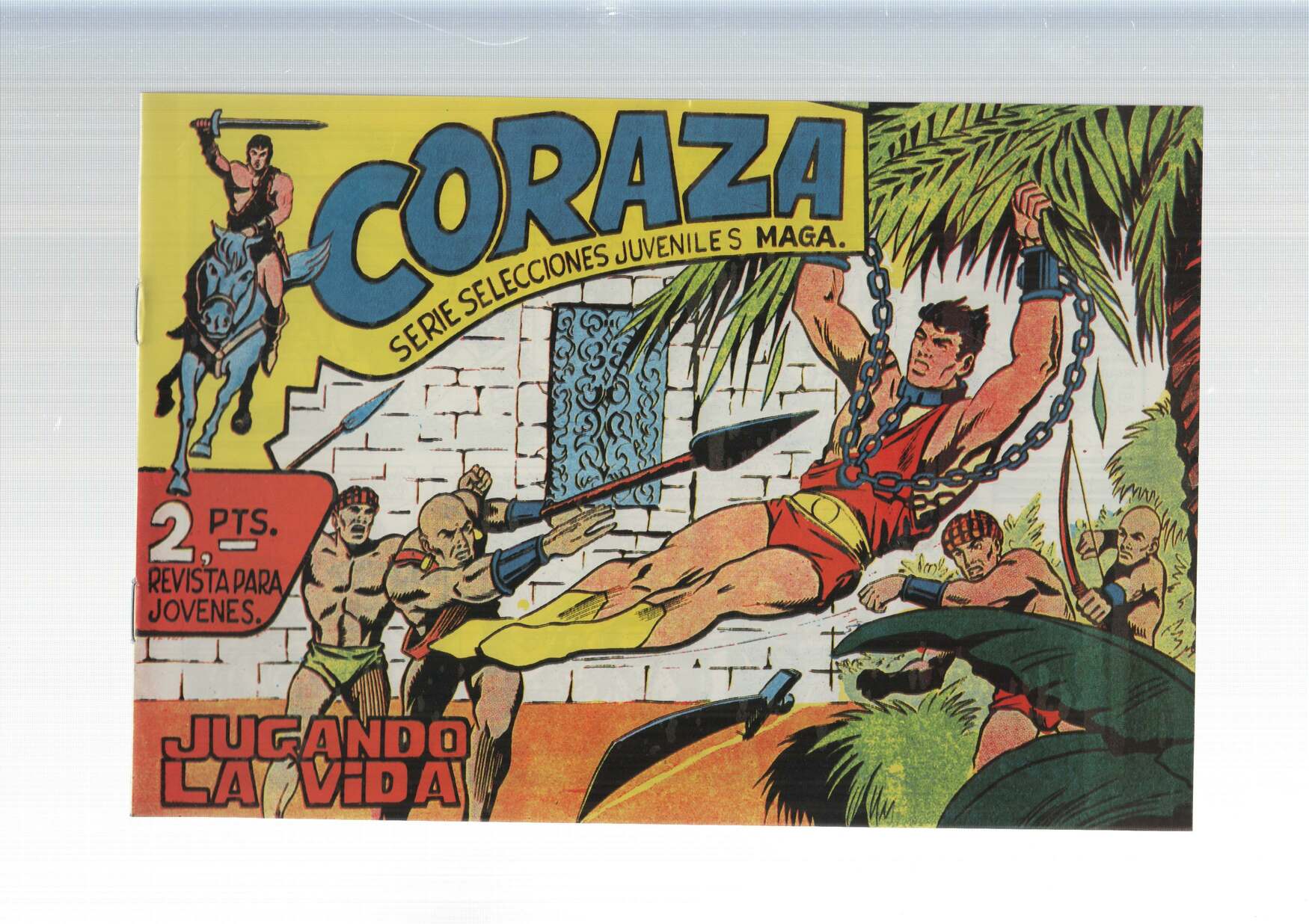 Facsimil: Coraza numero 11: Jugando la vida