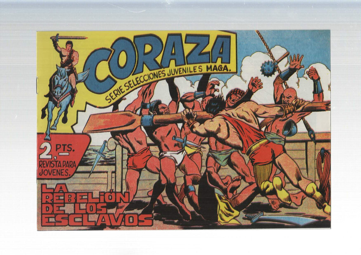 Facsimil: Coraza numero 12: La rebelion de los esclavos
