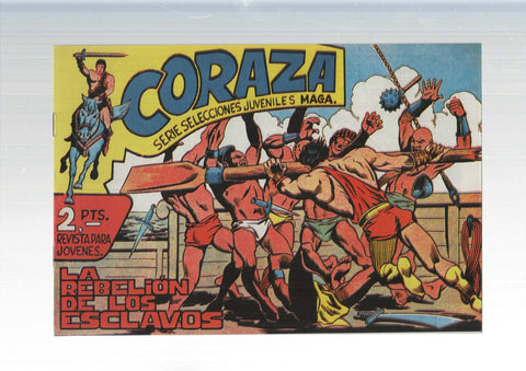 Facsimil: Coraza numero 12: La rebelion de los esclavos