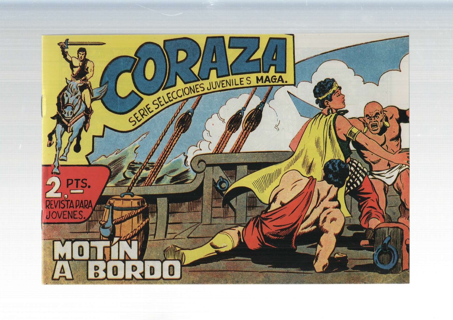 Facsimil: Coraza numero 13: Motin a bordo