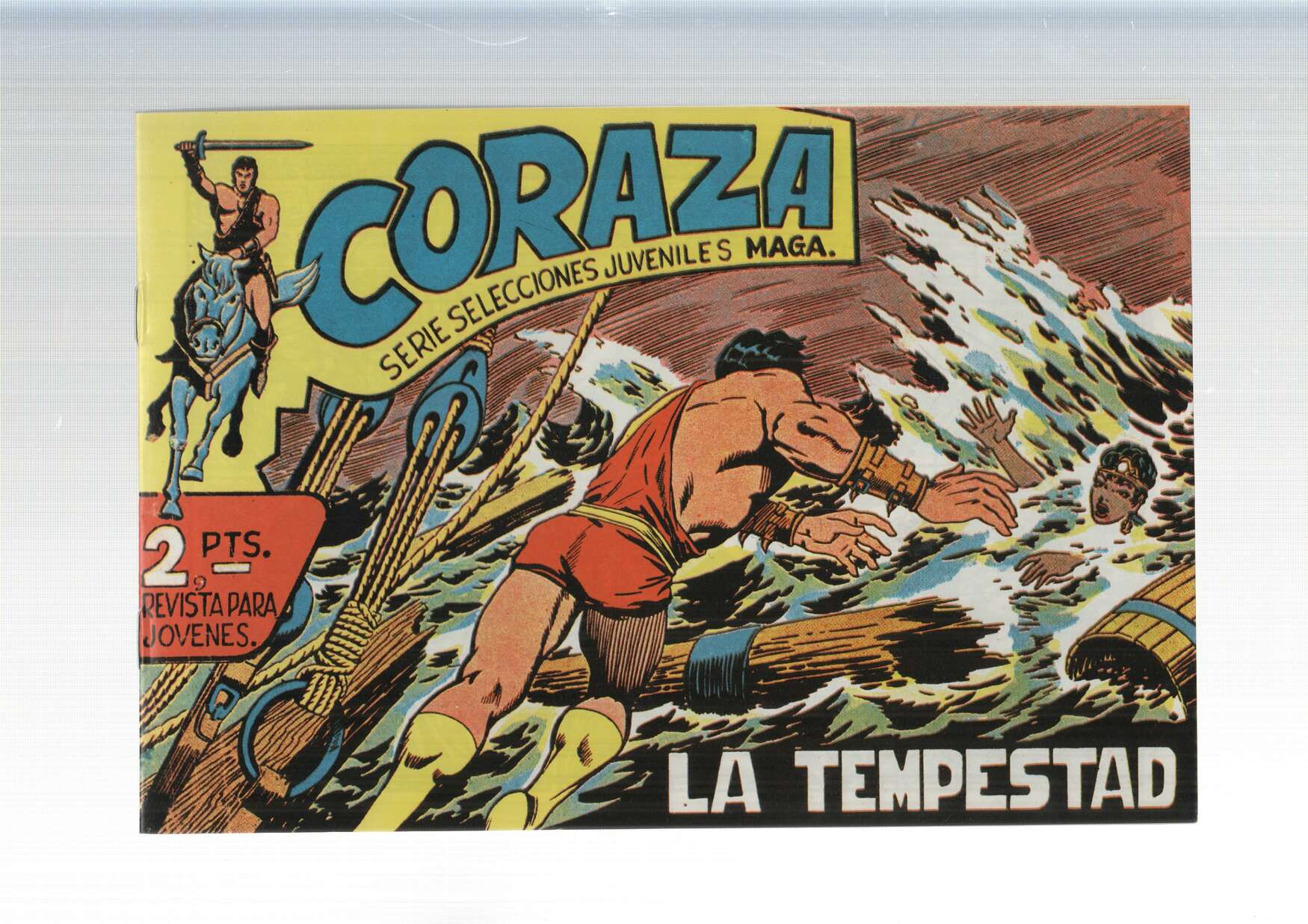 Facsimil: Coraza numero 14: la tempestad