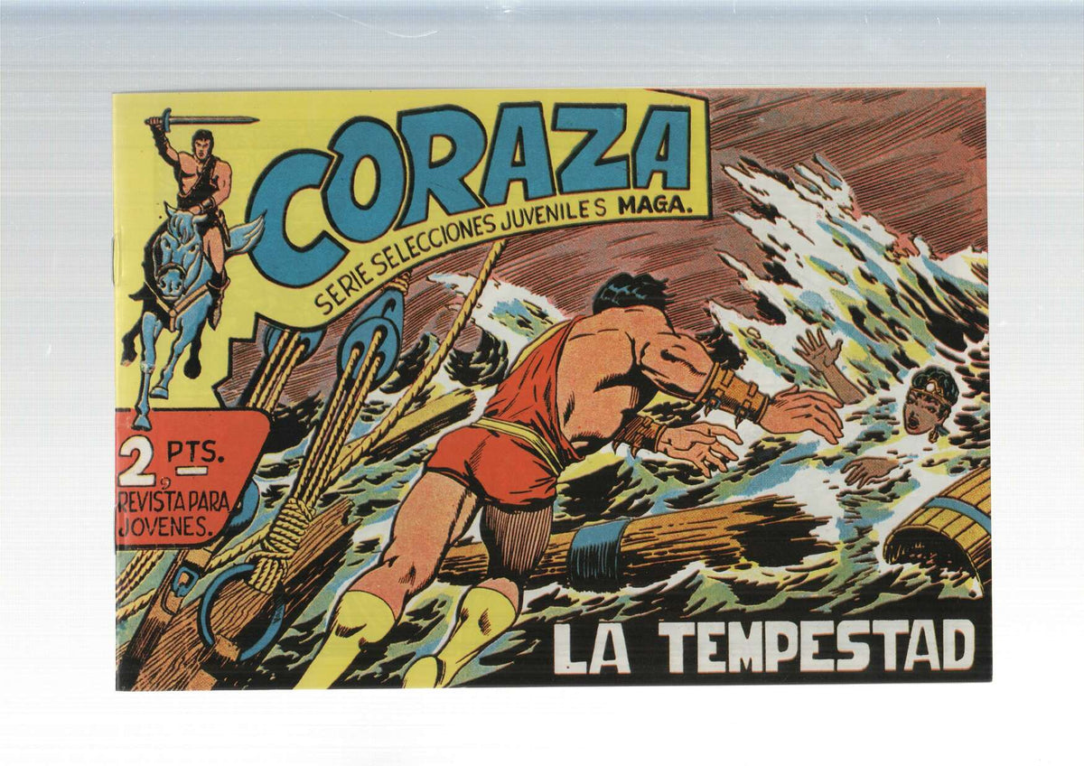 Facsimil: Coraza numero 14: la tempestad