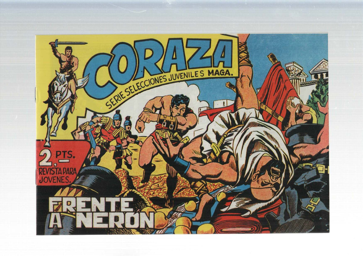 Facsimil: Coraza numero 16: Frente a Neron