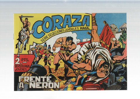 Facsimil: Coraza numero 16: Frente a Neron