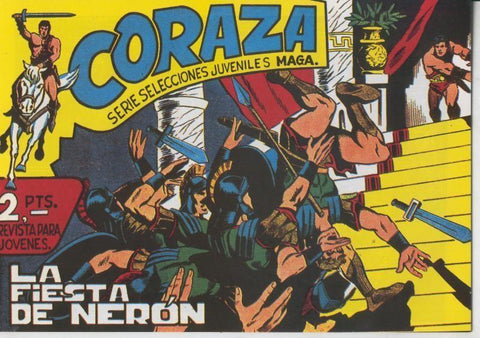 Facsimil: Coraza numero 19: La fiesta de Neron
