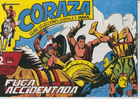 Facsimil: Coraza numero 21: Fuga accidentada