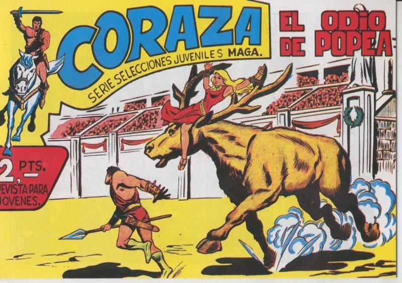 Facsimil: Coraza numero 24: El odio de Popea