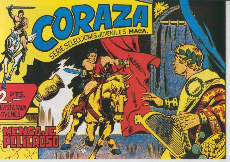 Facsimil: Coraza numero 35: Mensaje peligroso