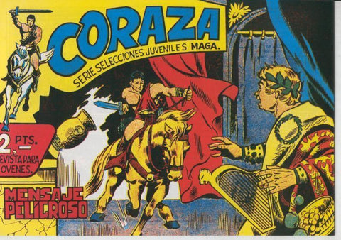 Facsimil: Coraza numero 35: Mensaje peligroso