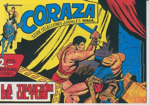 Facsimil: Coraza numero 37: La traicion de Ultus