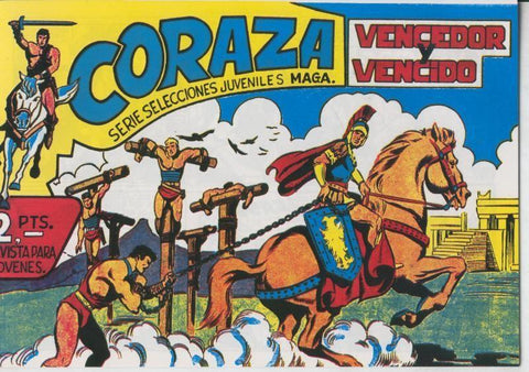 Facsimil: Coraza numero 38: Vencedor y vencido