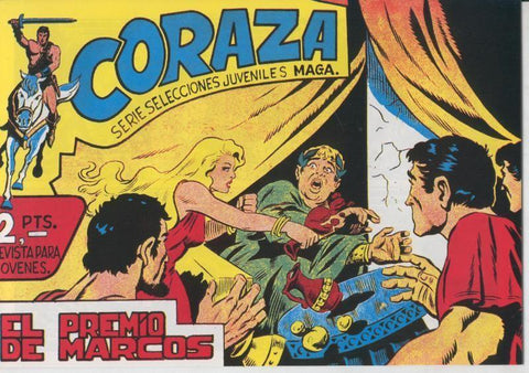 Facsimil: Coraza numero 39: El premio de Marcos